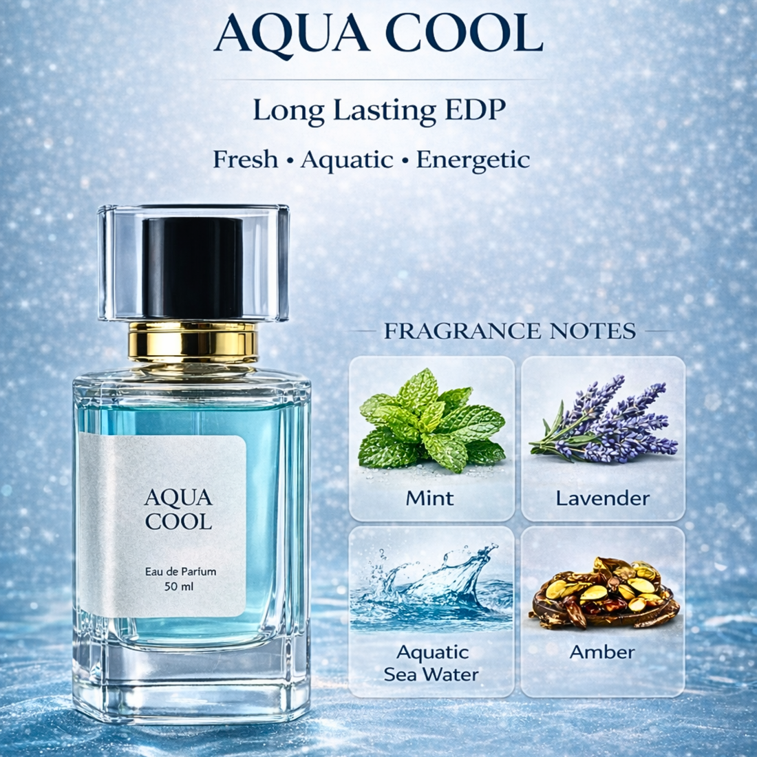 AQUA COOL - 50 ML (For Men)