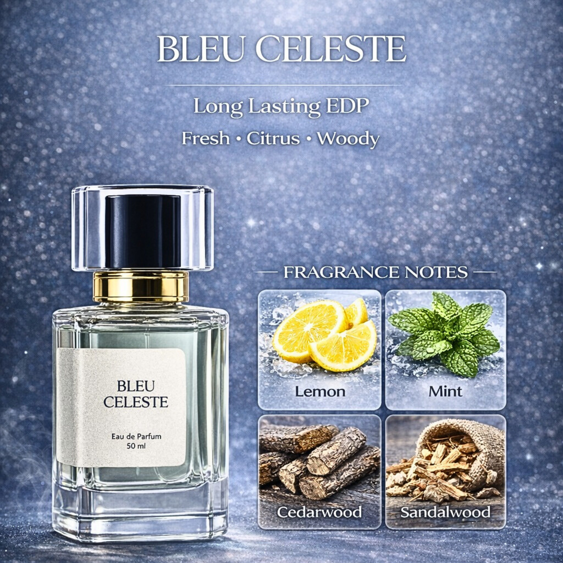 BLEU CELESTE - 50 ML (For Men)
