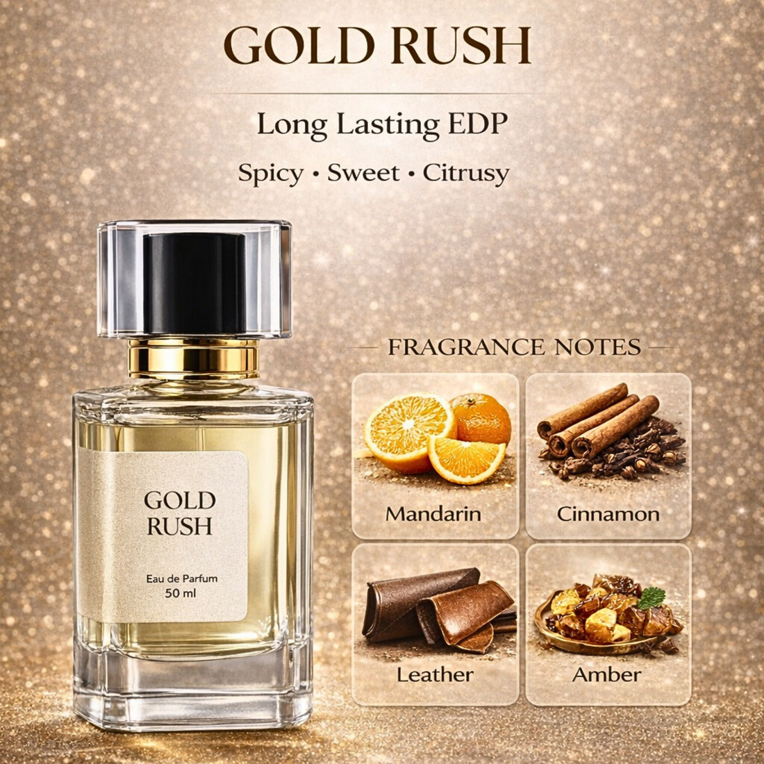 GOLD RUSH - 50 ML (For Men)